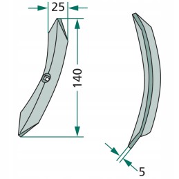 Kultivatorius noragas Kverneland Rau 1802 10 190