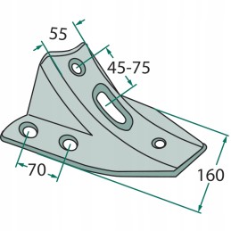 Kultivatoriaus noragėlių pėda 17 46791054575