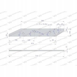Galinis dešinysis slydimas vis24 Unia XXL Warynski