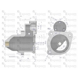 Starterio galvutė ms151ex naujo tipo expom kwidzyn