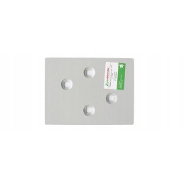 Dešinė galinė slydimo plokštė u 212 unia kištukas plieno, nes