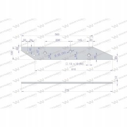 Galinis kairysis slydimas vis79 Unia XXL Warynski