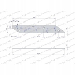 Galinis kairysis slydimas p0739 Unia XL Warynski