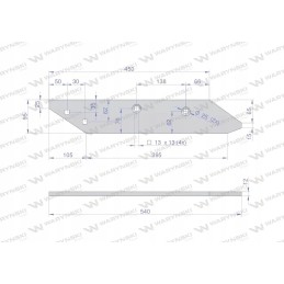 Slydimo juosta, kairėje, naudota po 1895 m., Unia MX MO