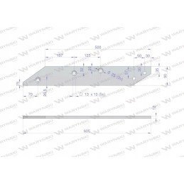 Galinis dešinysis slydimas, naudokite po738 unia xl mot