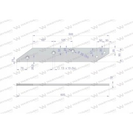 Galinis dešinysis slydimas, naudokite po738 unia xl mot