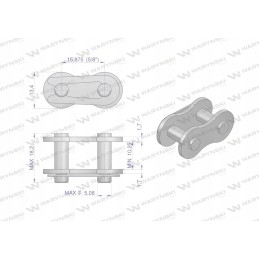 Grandinės užraktas 10bf20 taikymo claas 670251 6