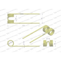 Pick-up piršto aplikacija john deere e41833 w