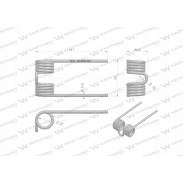 Paėmimo pirštu aplikacija Krone 9381580 Waryn