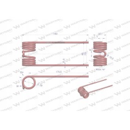 Paėmimo pirštas naudojamas su Warynski welger