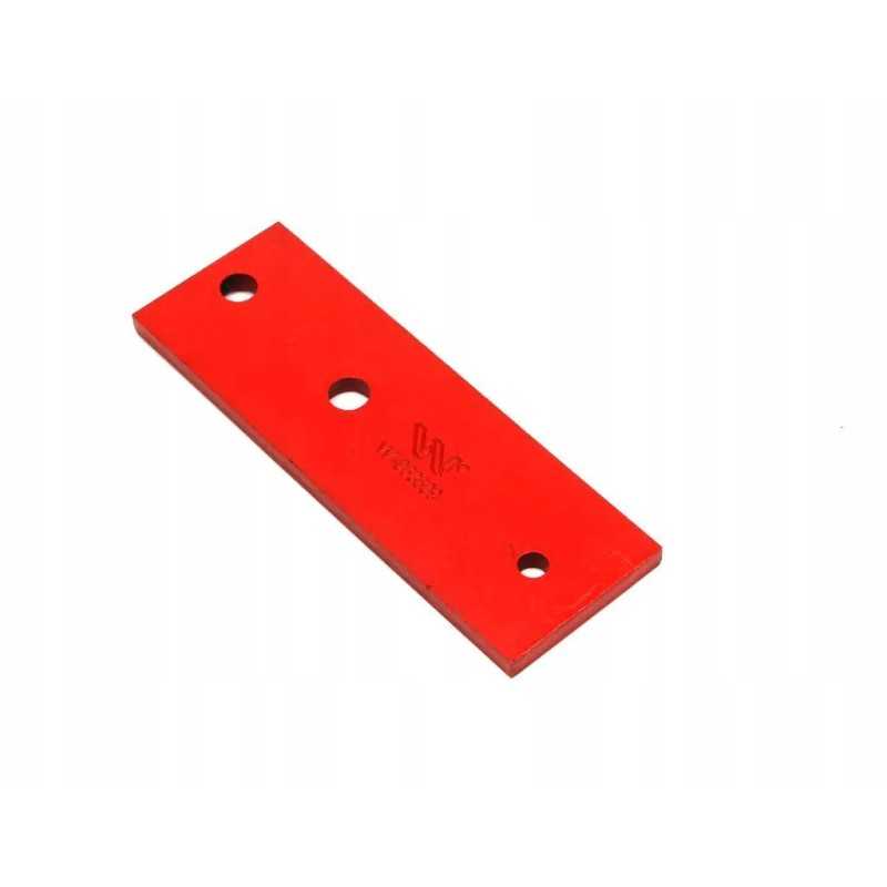 Kairė tarpinė plokštė, Kverneland plienas