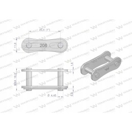 Grandinine spyna 208b r1 1 warynski parduota