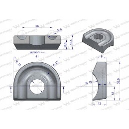 Pirštų tvirtinimas su Deutz Fahr Warynski perdanga