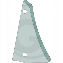 Liejimo lentos krūtinė su varžtais kairėje kongskilde xl xl