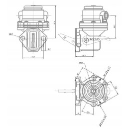 Tiekimo siurblys 4667510 Polmo Case Fiat Ford