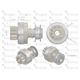 Starterio movos mazgas r 11h 863 700 0ex e