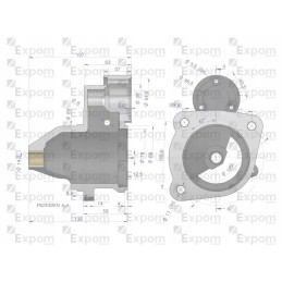 Starterio galvutė ms399ex 1447834m91 expom kwid