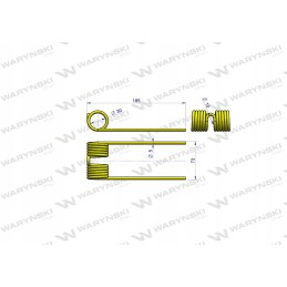 Pick-up finger john deere cc32965 warynski