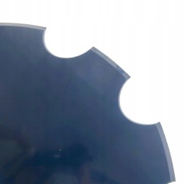 Dantyta plokštė 460, storis 4mm, skylė 30x30, plienas b