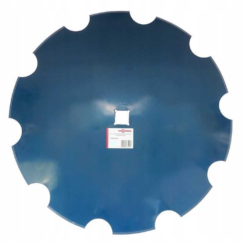 Dantytas diskas 560, storis 4mm, skylė 30x30 akėčios