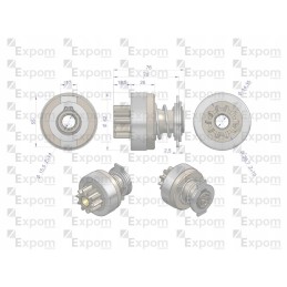 Starterio movos mazgas msx170ex aze4217 i
