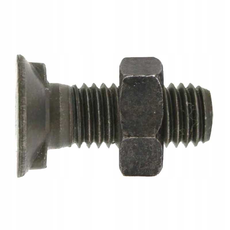 Sraigtas su veržle M12x1 75x45 mm 10 9x25 vnt.