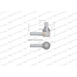 Vairo jungtis 101 mm m20 x 1 5 l x8002100240