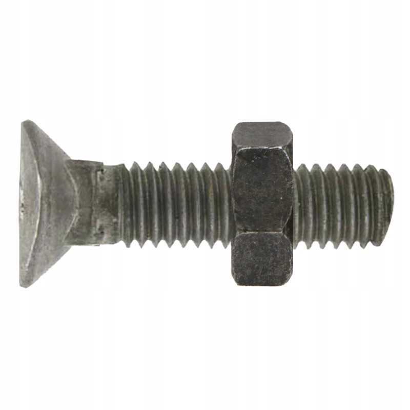 Sraigtas su veržle m12x1 75x60 mm 10 9x25 vnt.