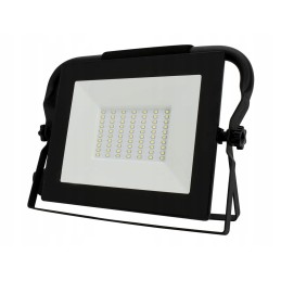 SMD LED prožektorius 50w 6000k 4500lm ip65 juodas p