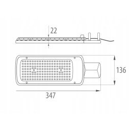 LED parkavimo lempa loper2 50w 4000k 5000
