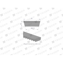 V formos diržas kietas diržas t 702536 0 ap1001200 už cl