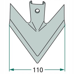 Sparnis noragas 110x8 mm gregoire besson