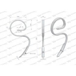Spyruoklinis dantis 32x12 0413 motogeneric