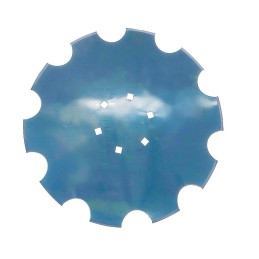 Dantyta plokštė 560, storis 4mm, 6 skylės, 120 mm r