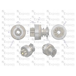 Starterio movos mazgas msx170ex aze4217 i
