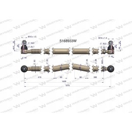 Vairas 1475mm 5168933w Warynski