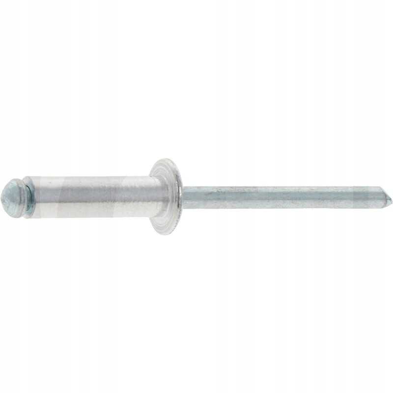 Pakuotėje 200 žaliuzių kniedžių plokščia galvute 6x20 mm