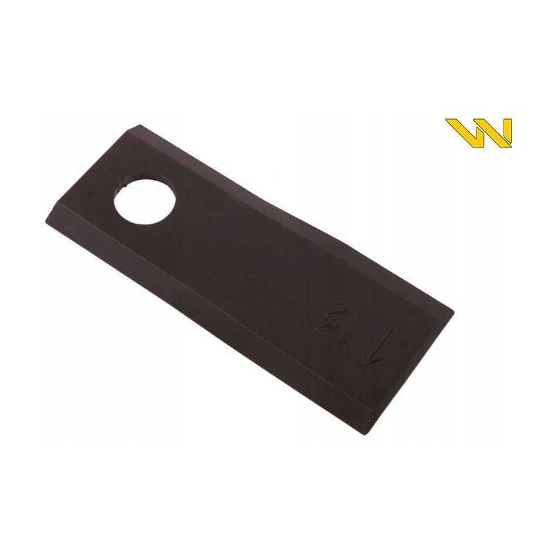 Dešinysis vejapjovės peilis 115x45x4mm skylė 18 25 su