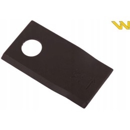 Kairysis vejapjovės peilis 94x48x4mm skylė 19 panaudojimų