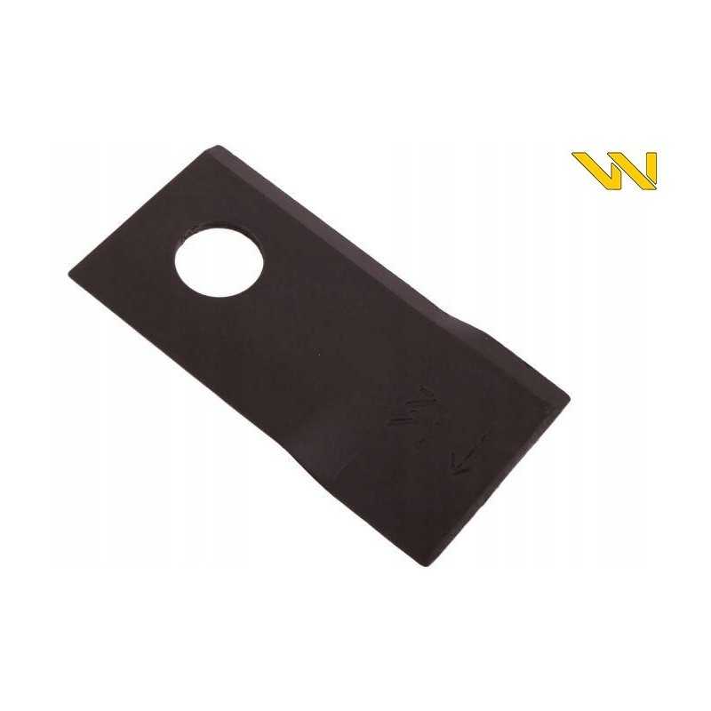 Vejapjovės peilis, dešinysis, 100x48x3mm, anga 19, keitimas