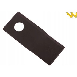 Kairysis vejapjovės peilis 114x48x4mm skylė 19 panaudojimų