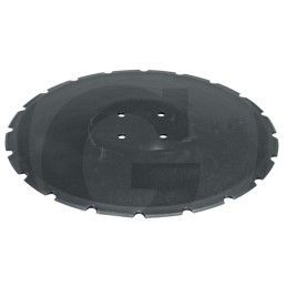 Akėčių diskas oe 450 x 5 mm, dantytas, 20 dantų, 4 dantys
