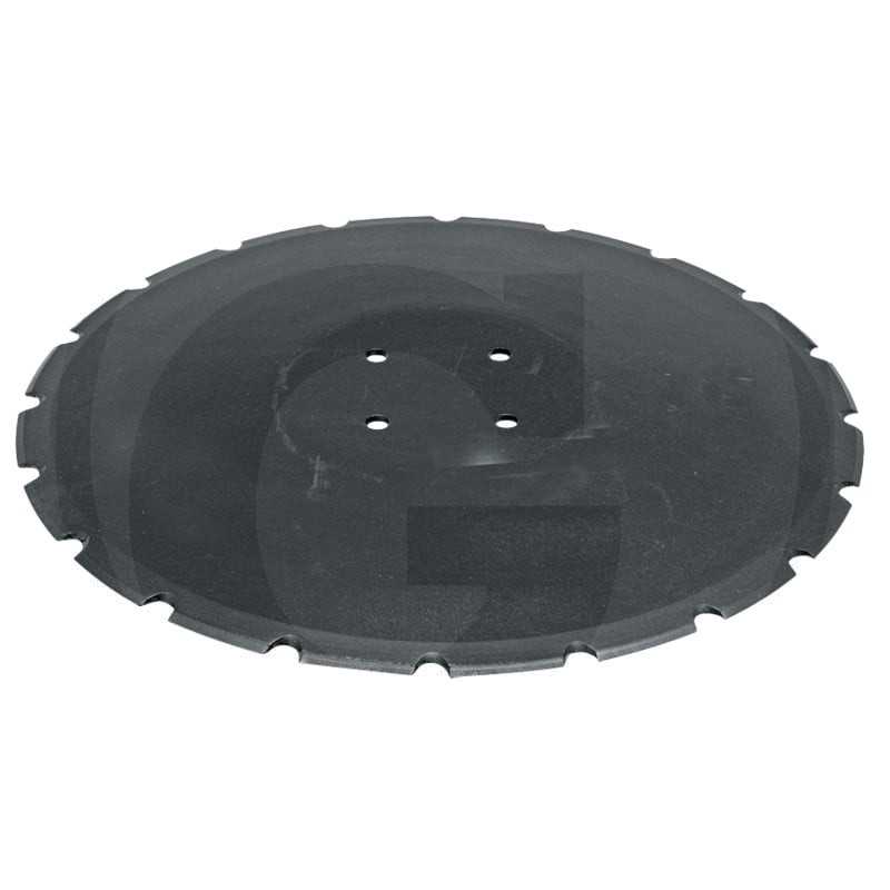 Akėčių diskas oe 450 x 5 mm, dantytas, 20 dantų, 4 dantys