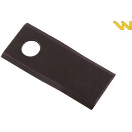 Kairysis vejapjovės peilis 93x40x3mm skylė 16 2 vnt