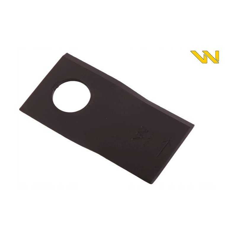 Kairysis vejapjovės peilis 94x48x3mm skylė 23 panaudojimai