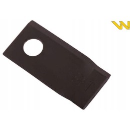 Kairysis vejapjovės peilis 98x48x4mm skylė 19 panaudojimų