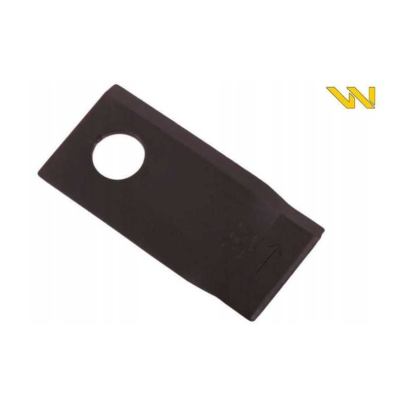 Kairysis vejapjovės peilis 98x48x4mm skylė 19 panaudojimų