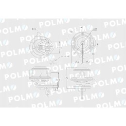 Tiekimo siurblys 25061585 25066388 polmo