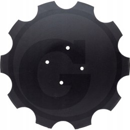 Diskinių akėčių diskas dantytas, 460mm, 4mm, 10 dantų