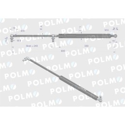 Durų pavara l max 600mm 04373763p deutz polmo